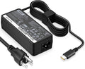 Cargador compatible con computadora portátil Lenovo 65W 45W USB C A...