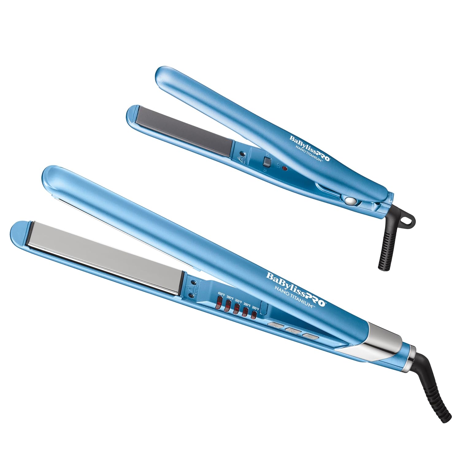 Plancha de pelo ultra elegante BabylissPRO Nano Titanium, plancha p...