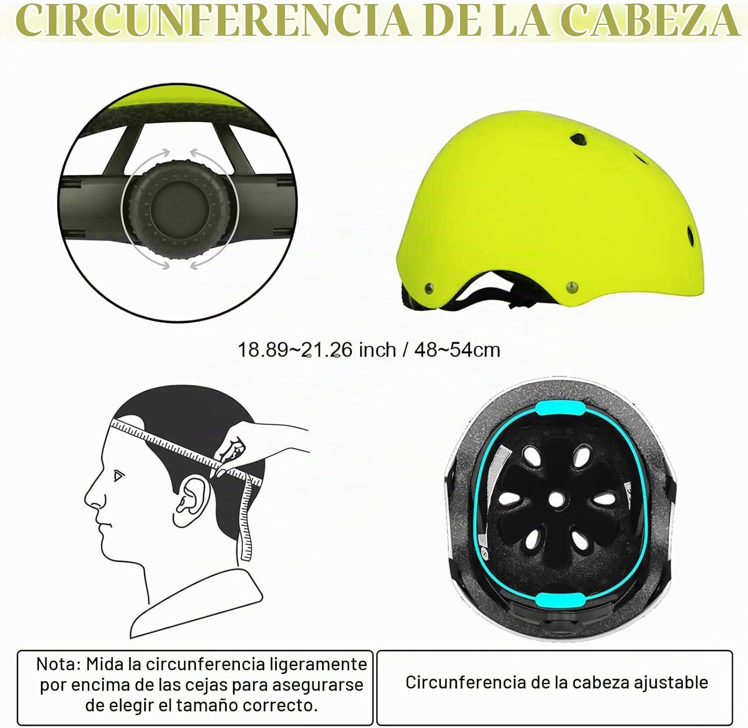 WayEee Juego de casco de bicicleta para niños, rodilleras, equipo d...