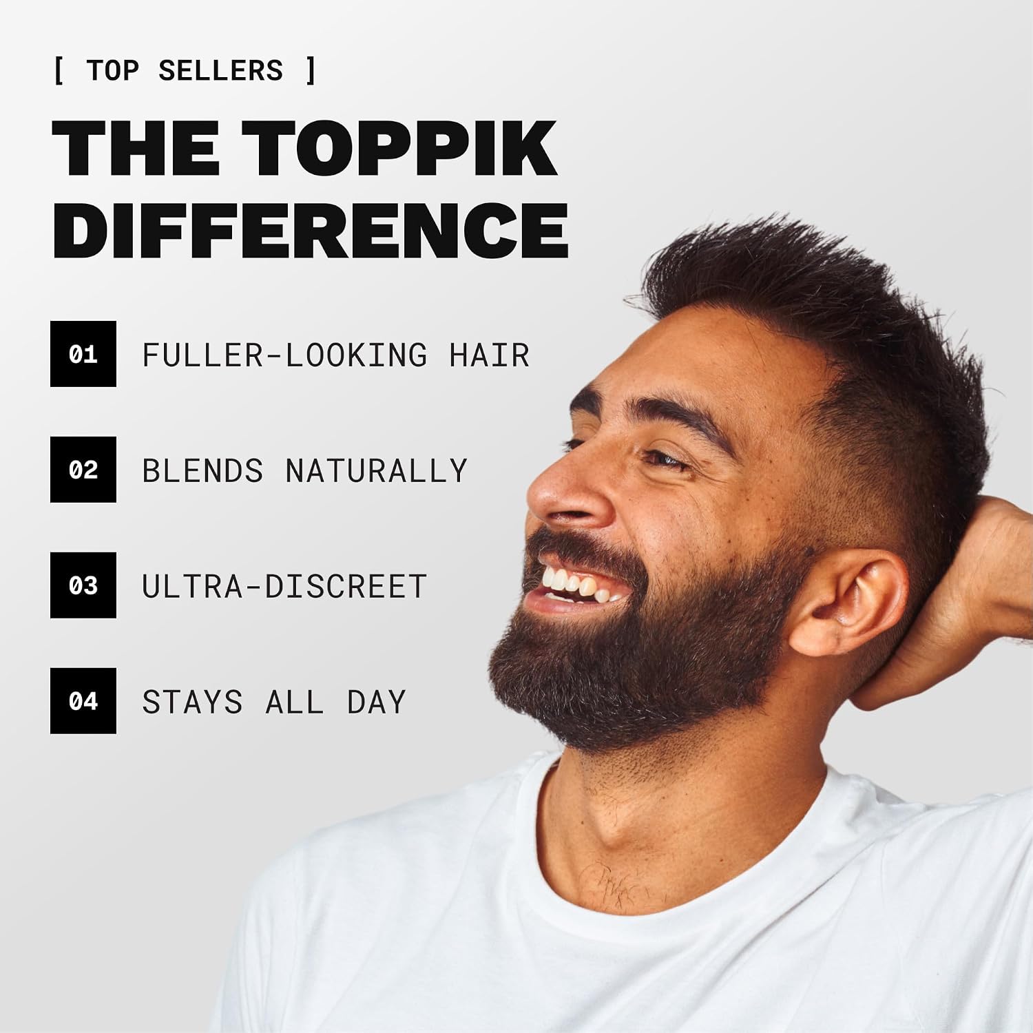 Toppik Hair Building Fibers, rellena el cabello fino o adelgazado a...