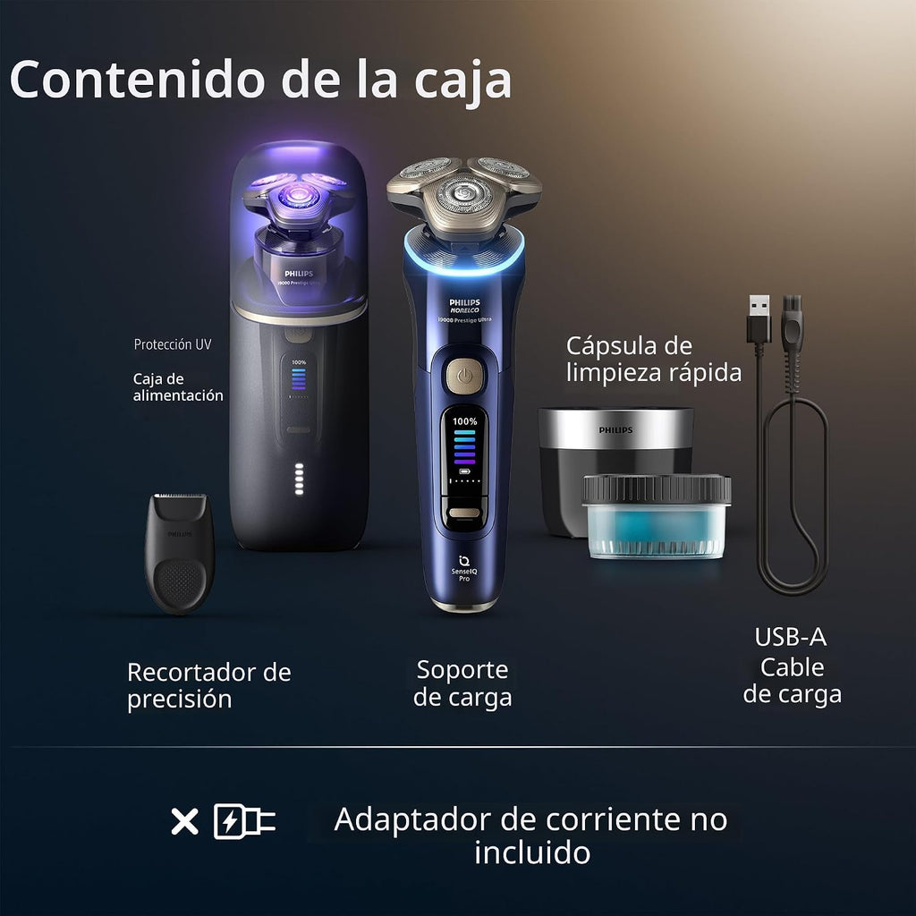 Philips Norelco Shaver i9000 Prestige Ultra, afeitadora eléctrica h...