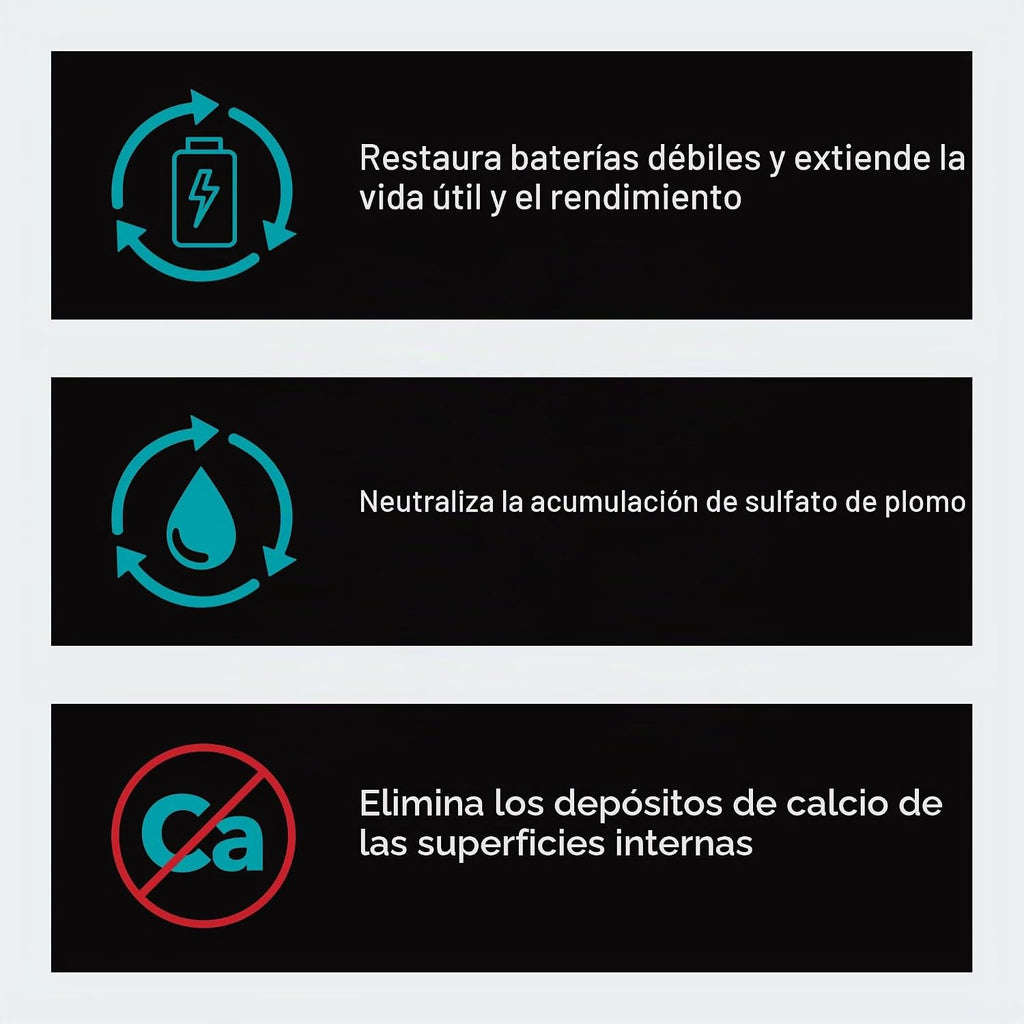 Charge-It aditivo concentrado para batería, 32 onzas