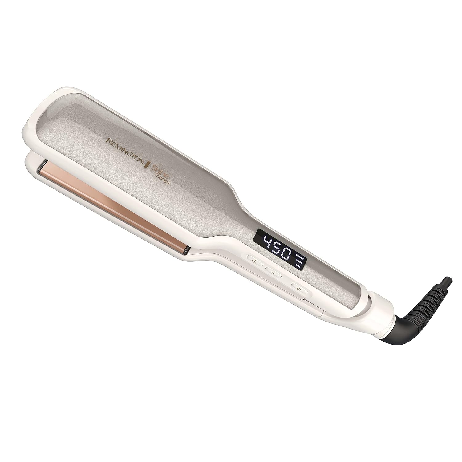 Remington Shine Therapy - Alisadora de cabello de 2 pulgadas, planc...