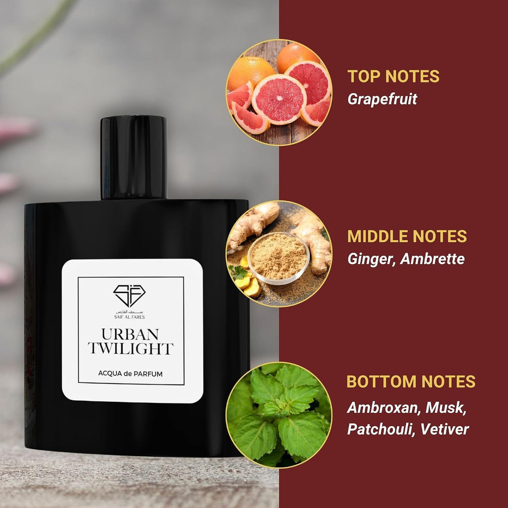 SAIF AL FARES Fragancias URBAN ROMANCE \u2013 Acqua de Parfum de lu...