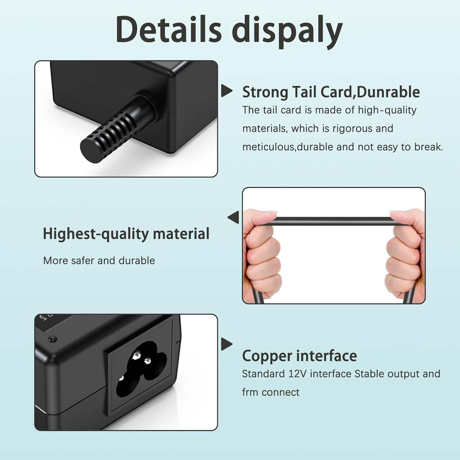 Skyvast Cargador USB C de 65 W de repuesto para Lenovo ThinkPad X1...