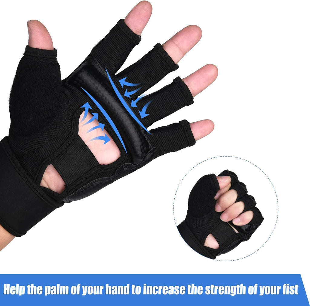 Guantes de boxeo de kickboxing, guantes de boxeo para hombres, muje...