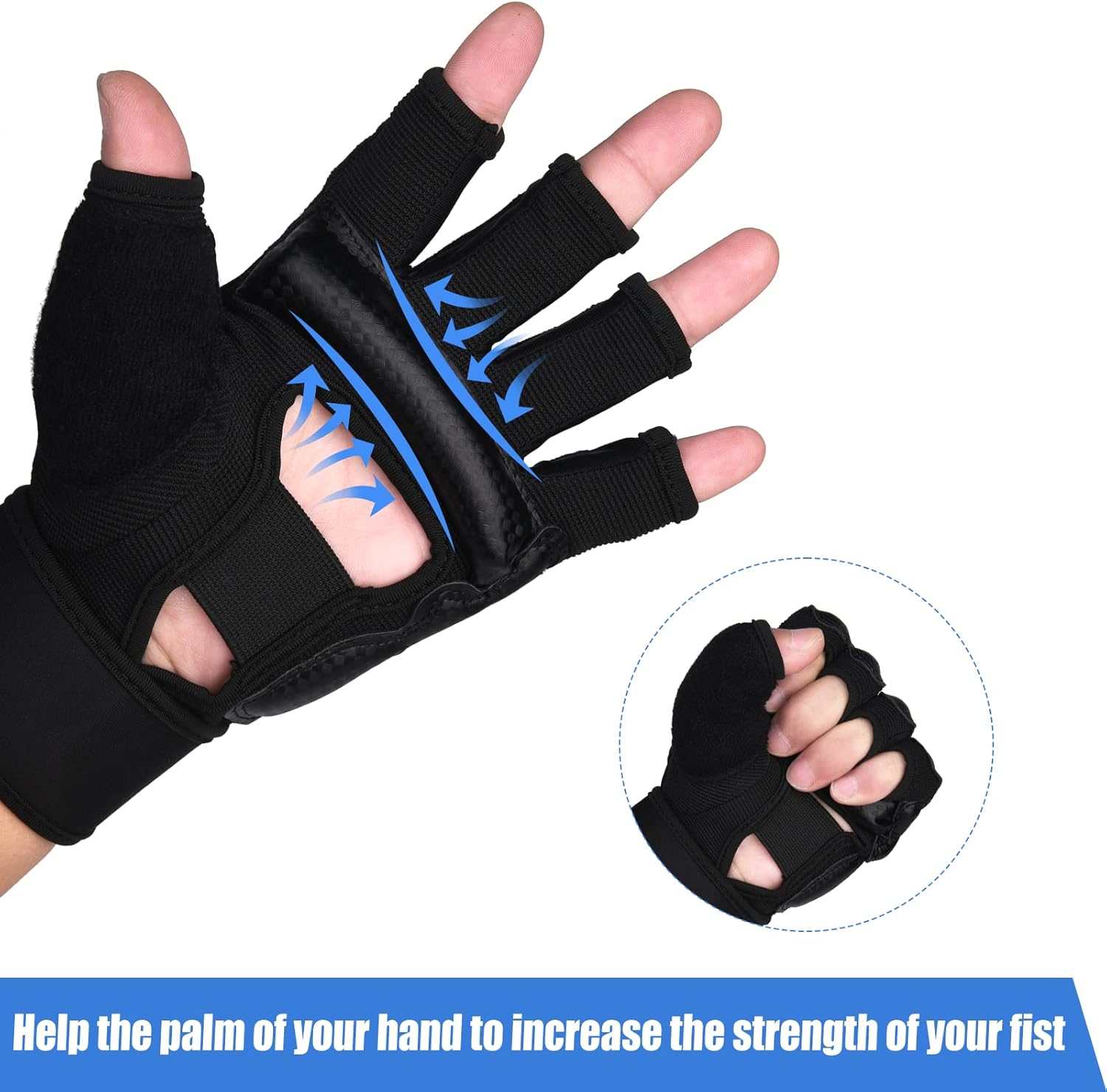 Guantes de boxeo de kickboxing, guantes de boxeo para hombres, muje...
