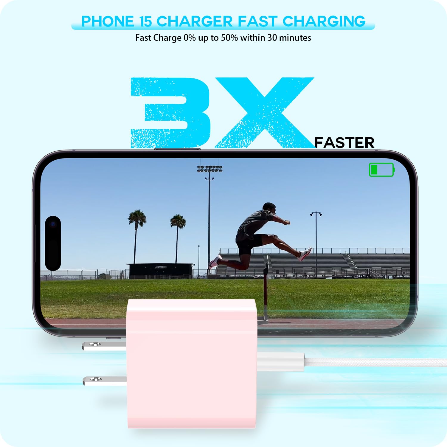 [Certificado MFi de Apple] Cargador rápido para iPhone 17 16 Pro Ma...