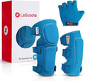 Lascoota Juego de equipo de protección de patines para niños, media...
