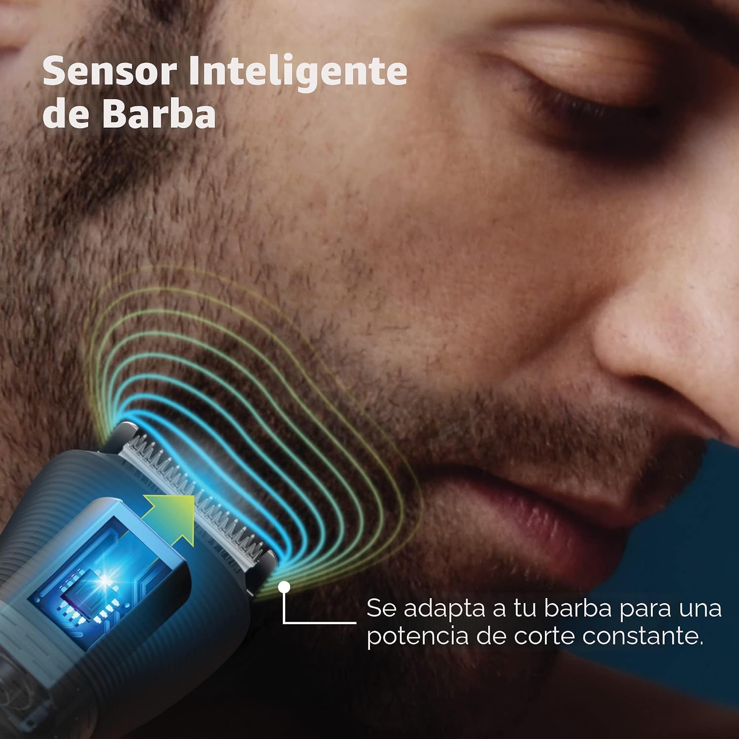Norelco Philips Multigroom serie 7000, recortadora todo en uno, rec...