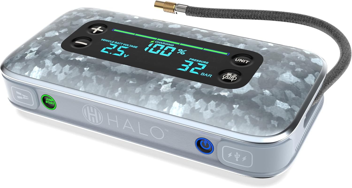 HALO Bolt Air+ 1750 arrancador de batería de auto portátil | Compre...
