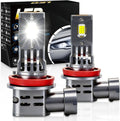 Bombillas LED H11\/H8\/H9, 90000 lm, 1400% de brillo, no requiere a...