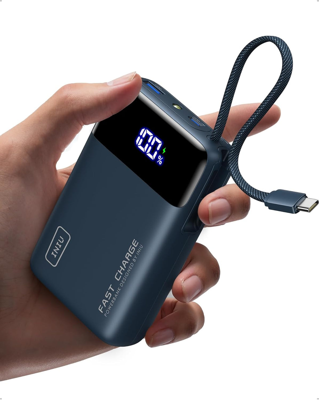 INIU Cargador portátil, banco de energía pequeño de 20000mAh con ca...