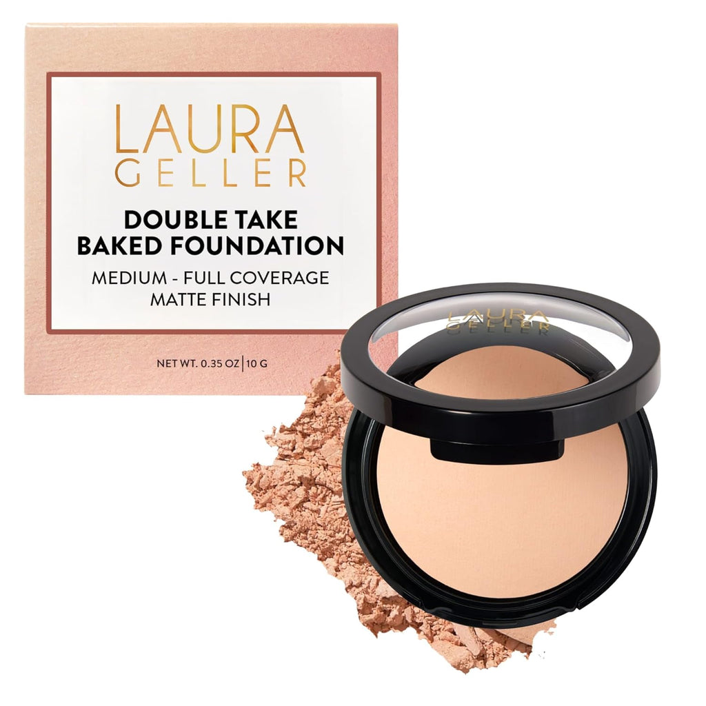 LAURA GELLER NEW YORK Base en Polvo Horneada Double Take - Porcelan...