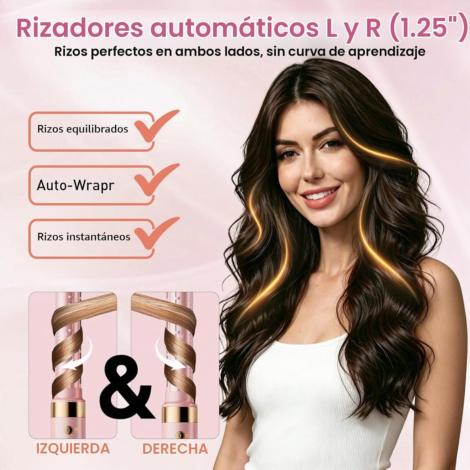 Mythsight Dual Voltage StyleVibe 8-en-1 Secadora de pelo y cepillo...