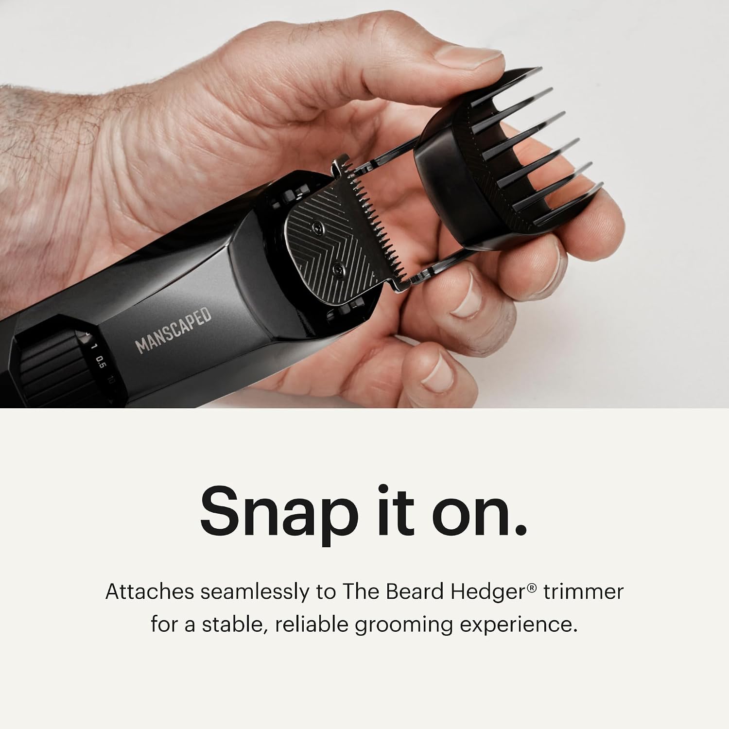 MANSCAPED® The Beard Hedger® Juego de peines ajustables de longitud...