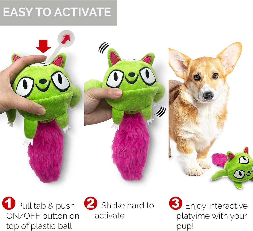 Hyper Pet Doggie Pal Monster - Juguetes interactivos de peluche par...