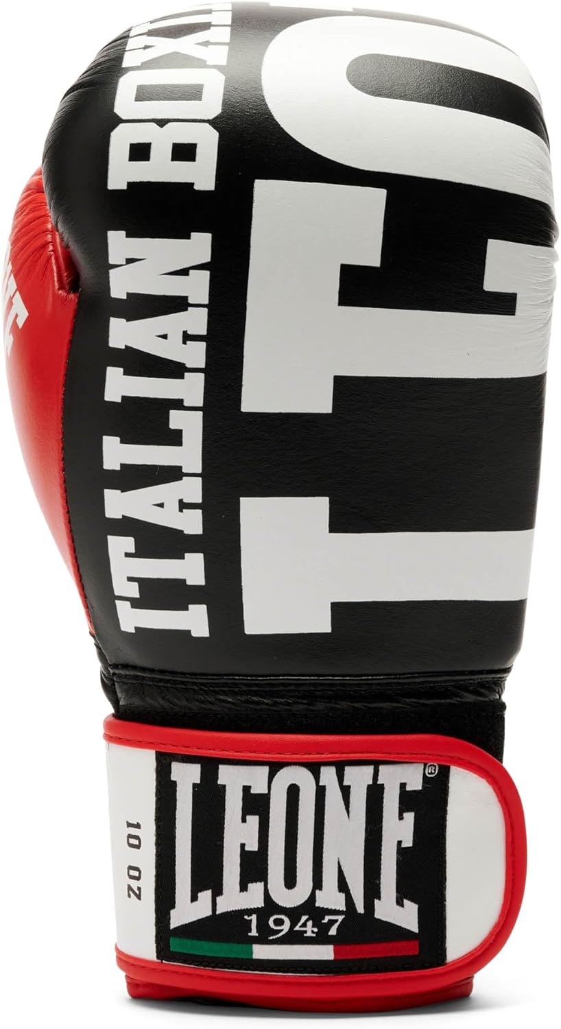 Leone 1947 Guantes de Boxeo Explosión - Negro, 10 oz