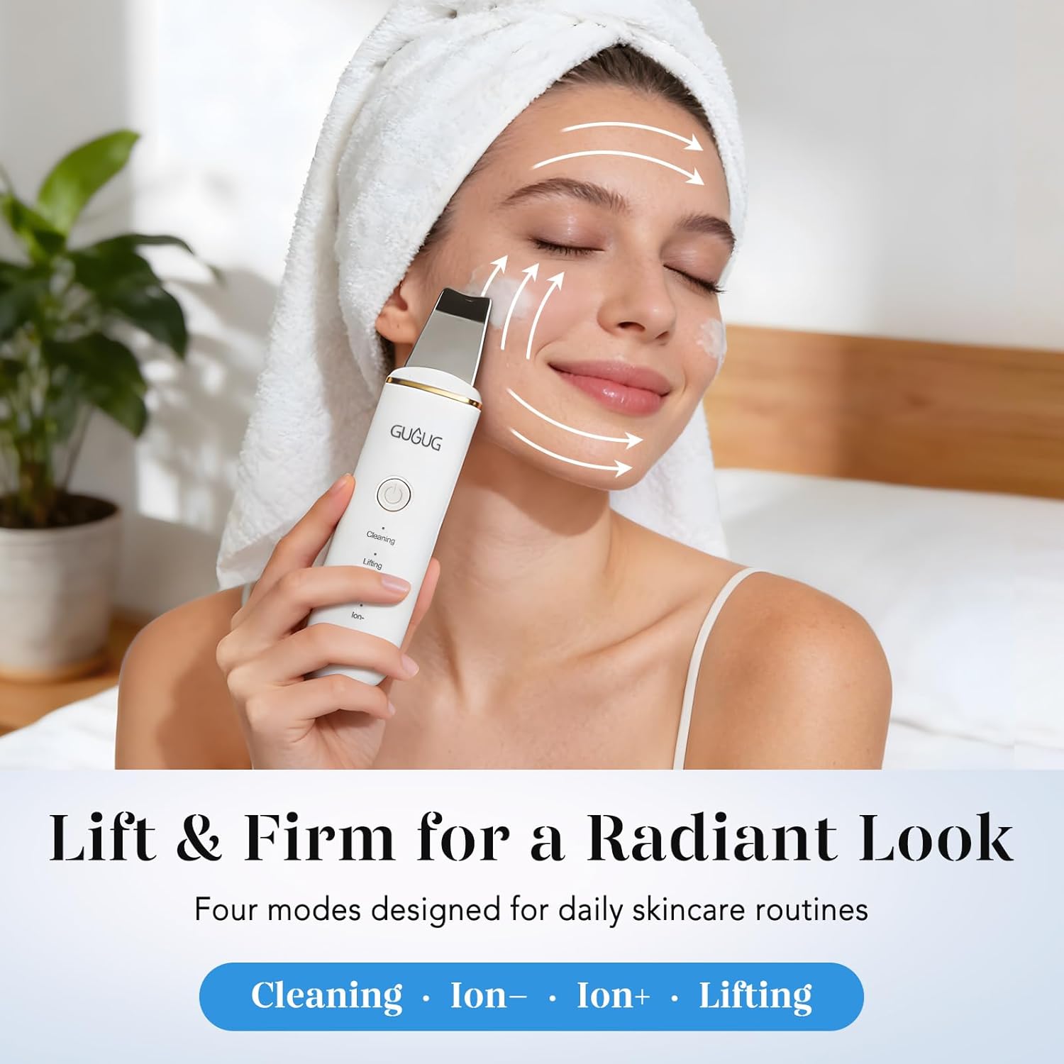 GUGUG - Espátula para exfoliar la piel, espátula facial, limpiador...