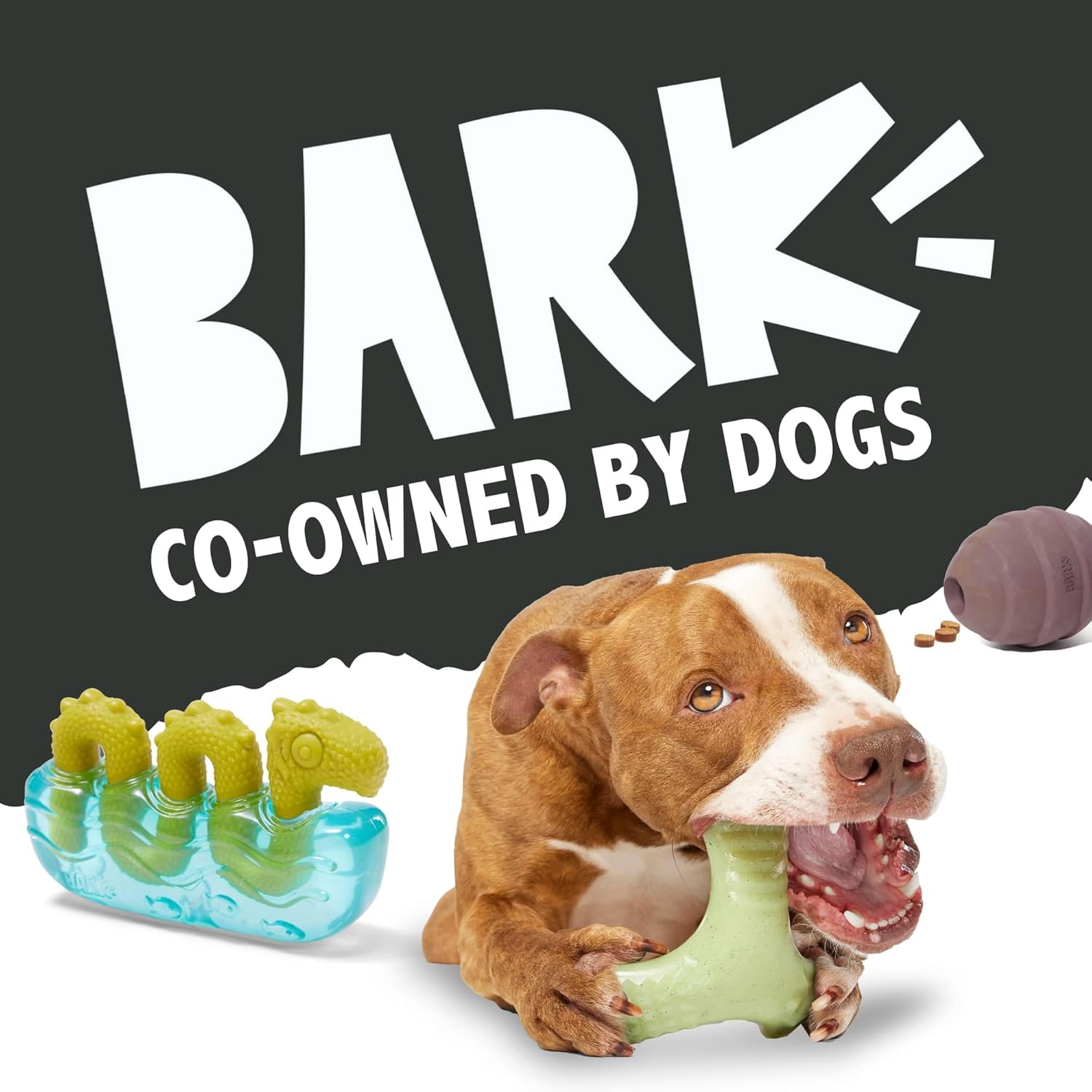 Juguetes para perros masticadores agresivos Barkbox Super Chewer, j...