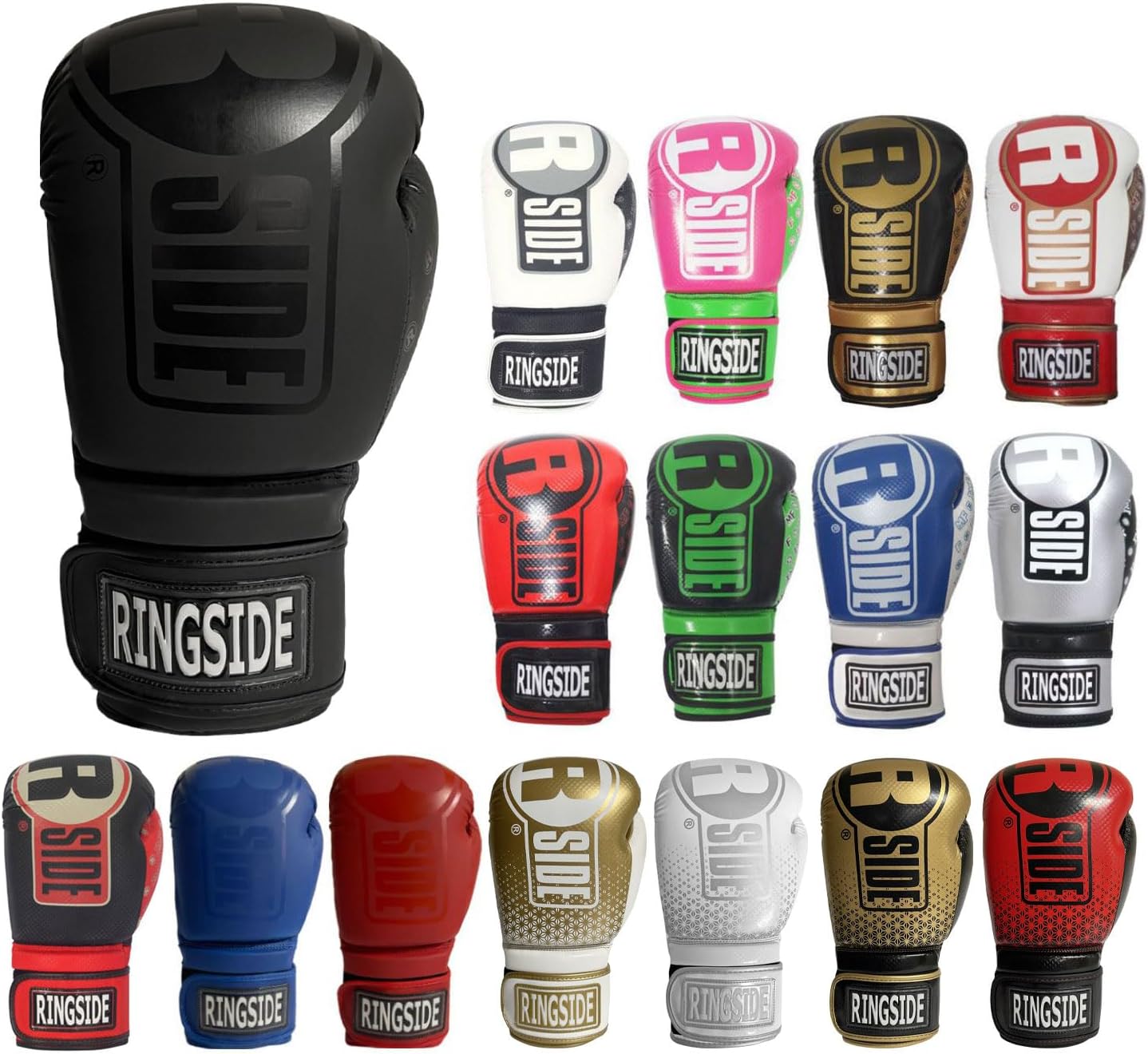 Ringside Apex Flash - Guantes de boxeo IMF-Tech con soporte seguro...