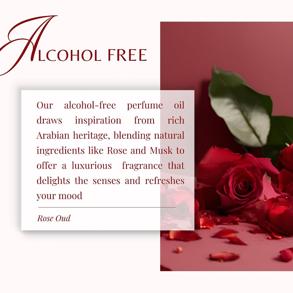 ARABIAN PERFUMES &amp; OILS Aceite de perfume Rose Oud \u2013 Aceit...