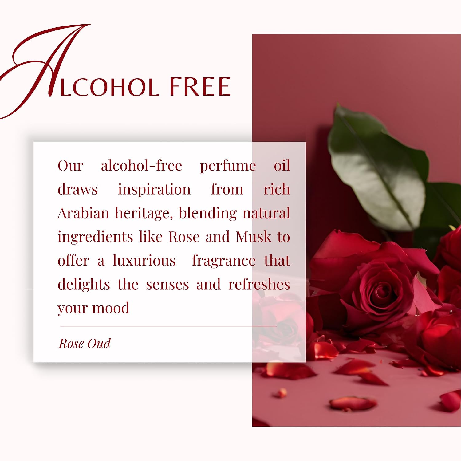 ARABIAN PERFUMES &amp; OILS Aceite de perfume Rose Oud \u2013 Aceit...