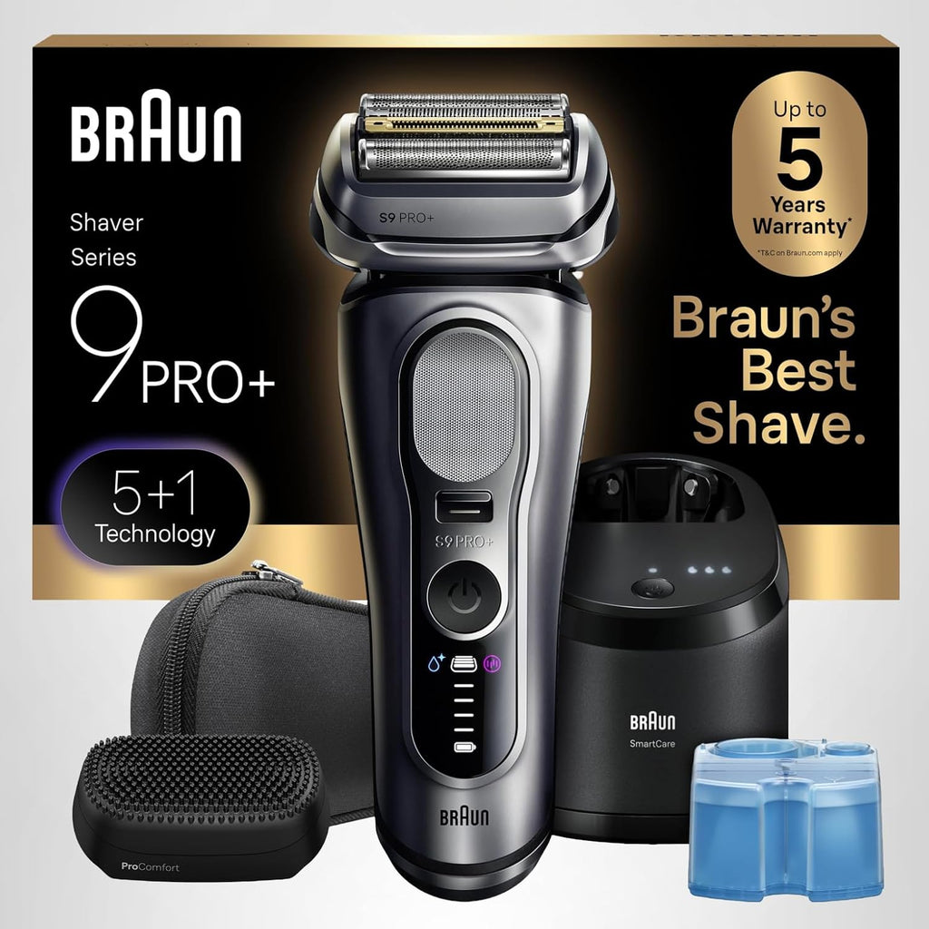 Braun Series 9 PRO+ - Afeitadora eléctrica para hombres, maquinilla...