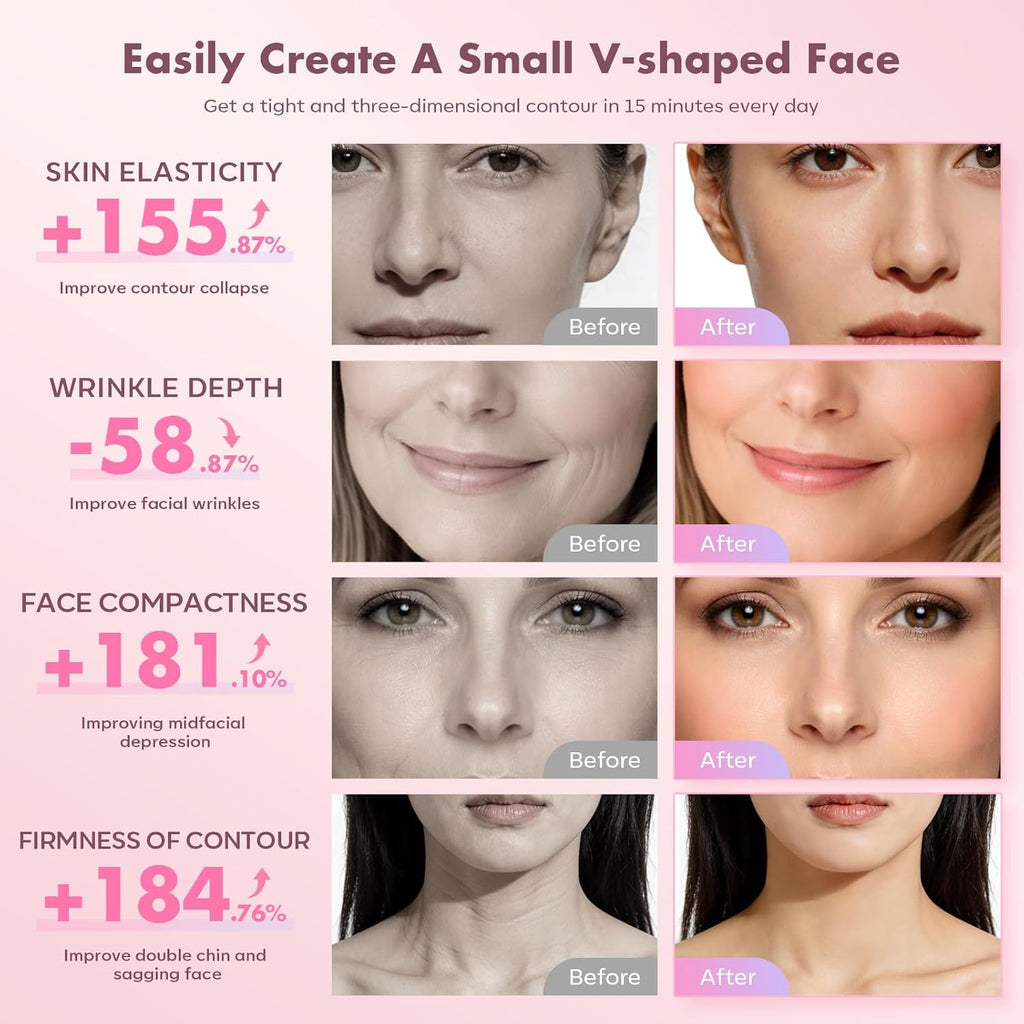 BOWENDA Nueva herramienta de masajeador facial inalámbrico 2026, cu...