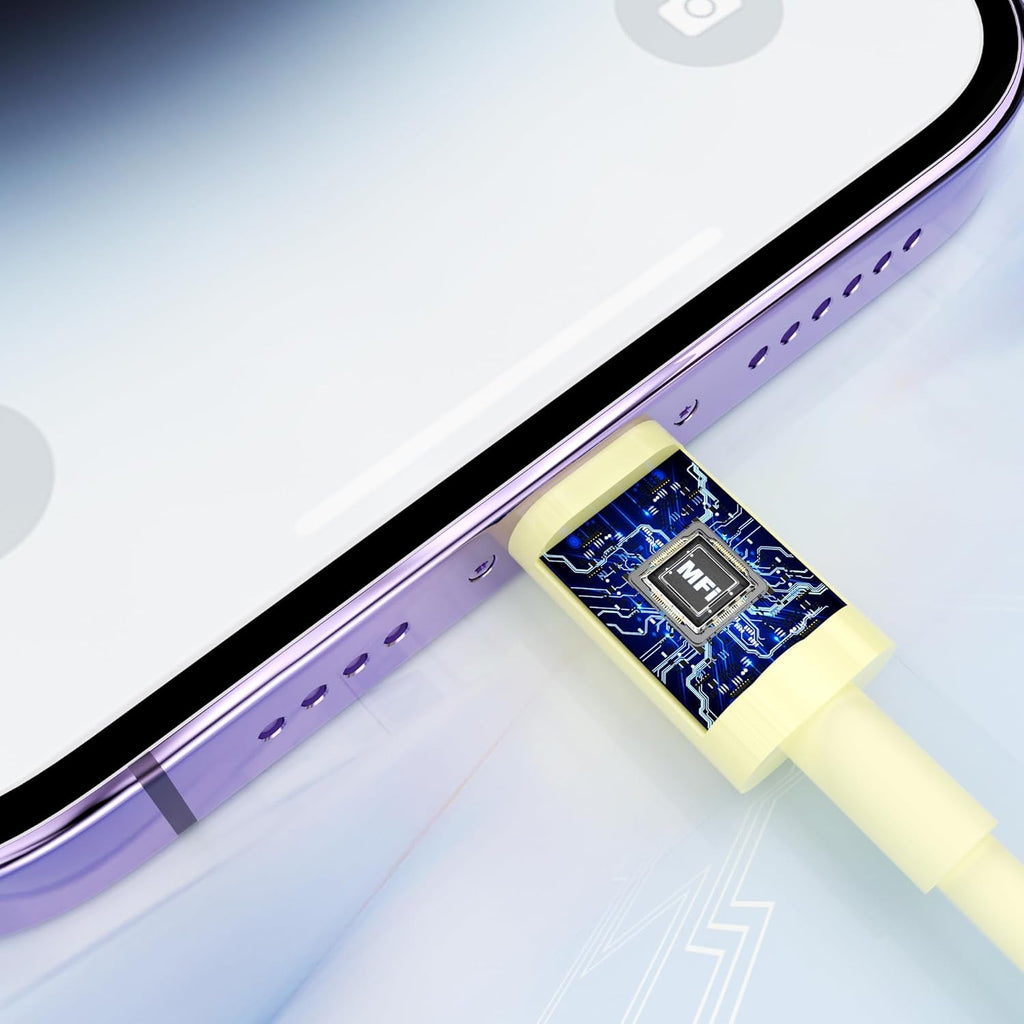 GREPHONE Cargador para iPhone de carga rápida, Cargador de pared US...