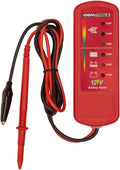 OEMTOOLS 24367 Probador de Batería de Coche 12V, Probador de Altern...