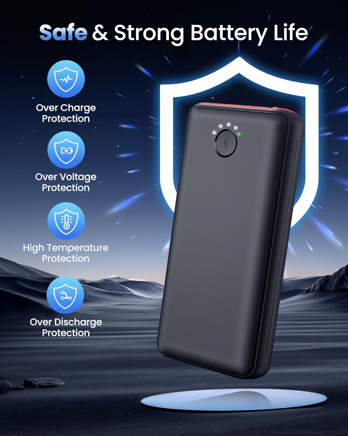 Cargador Portátil Banco de Energía 40000mAh, Carga Rápida USB C 22....