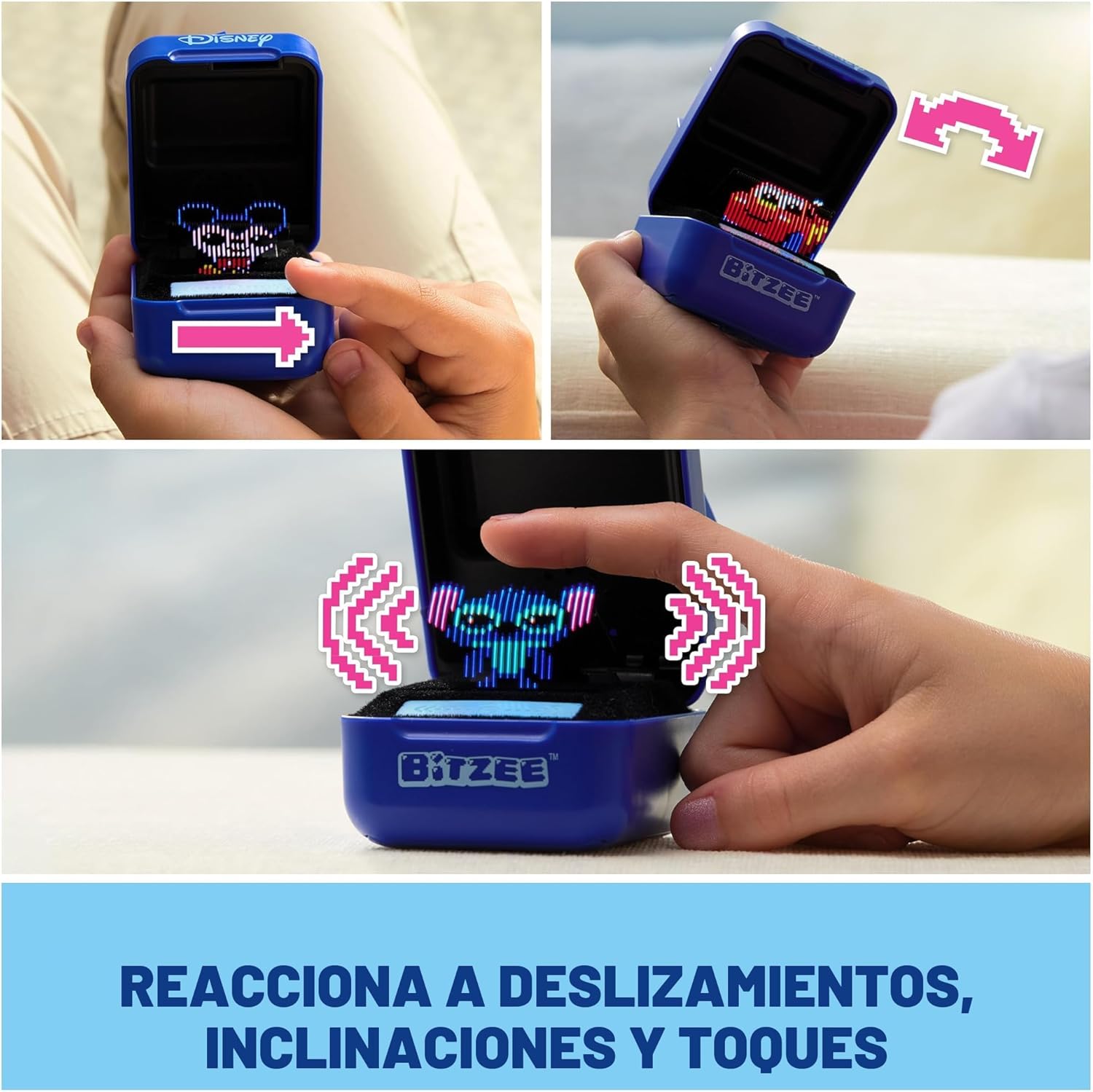 Bitzee, Disney con 30 personajes interactivos en el interior, reacc...