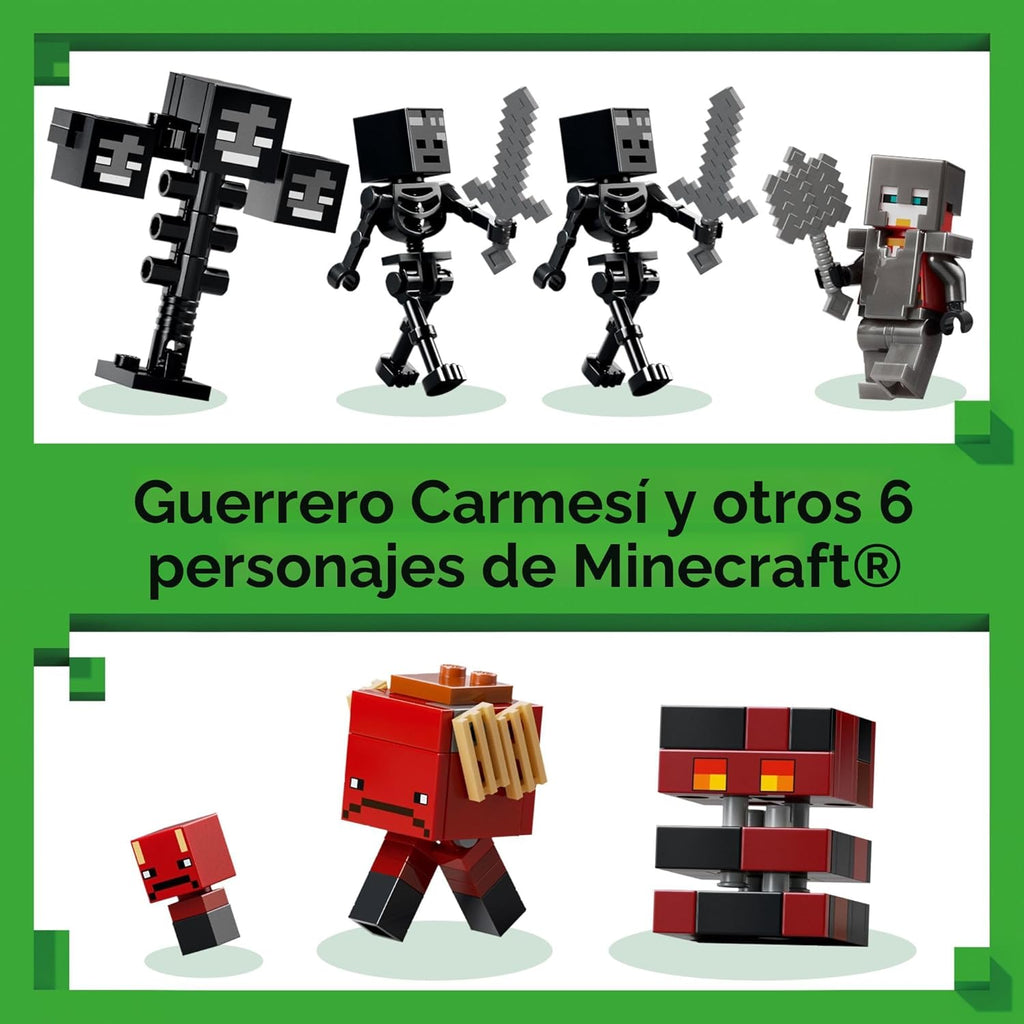 LEGO Minecraft Wither Battle Building &amp; Simulación Juguete para...
