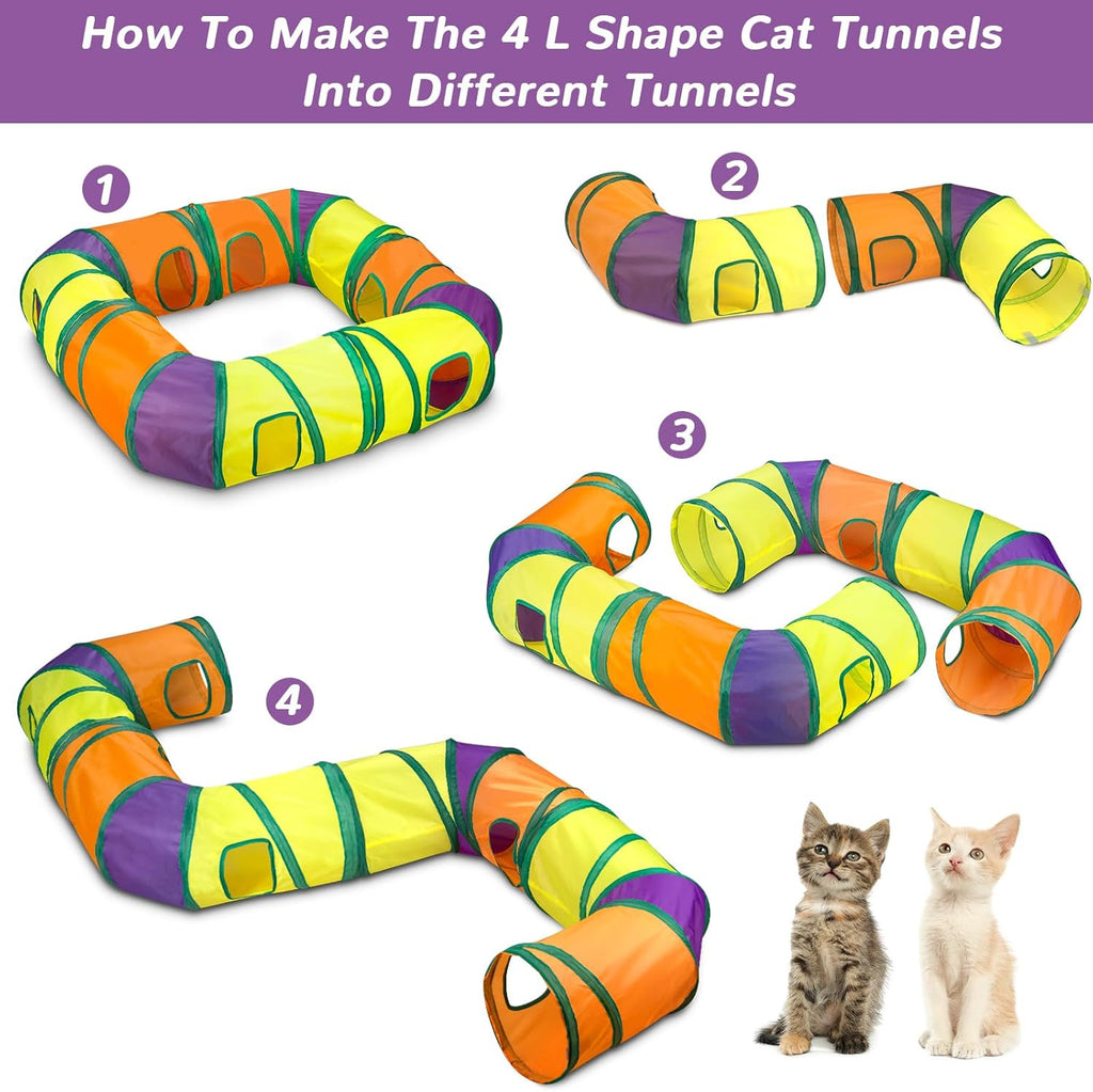 Retro Shaw Paquete de juguetes para gatos, 25 unidades, juguetes in...