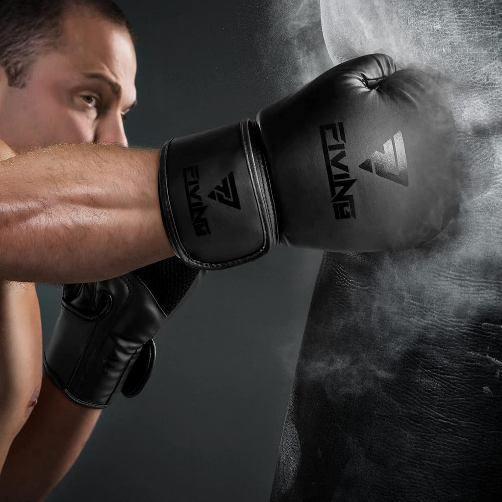 Guantes de boxeo para hombres y mujeres, entrenamiento profesional,...
