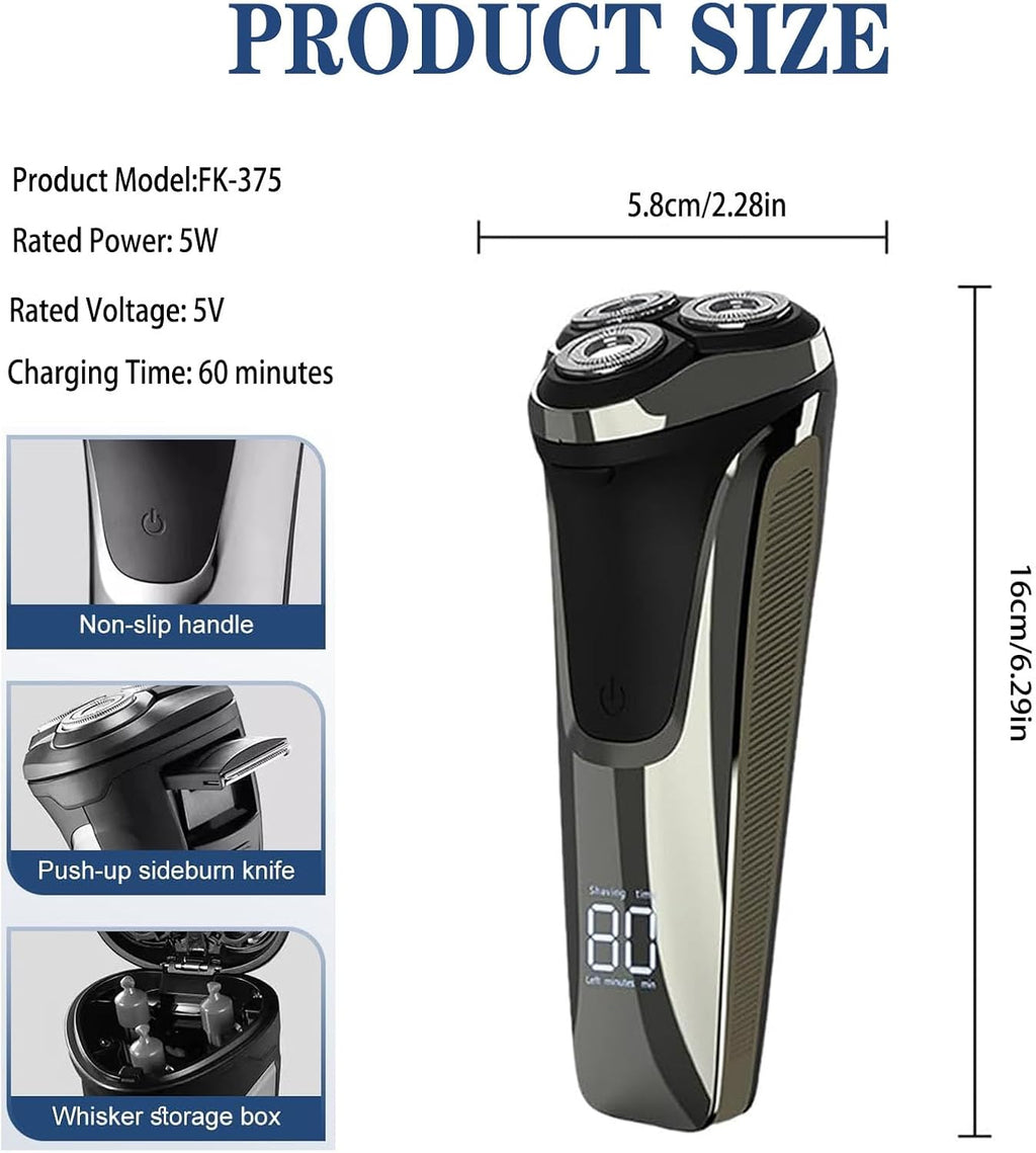 Snapbuy - Maquinilla de afeitar eléctrica para hombres, afeitadora...