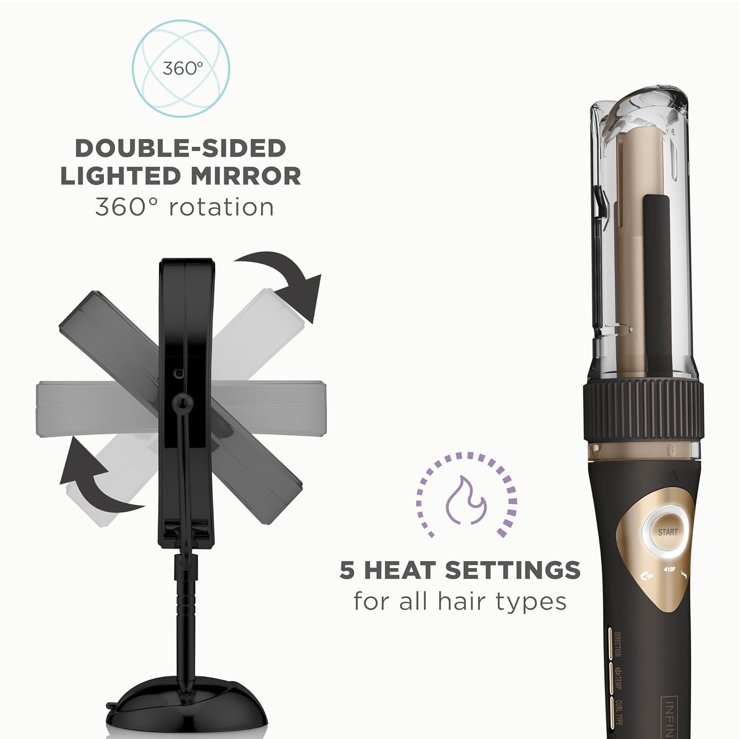 Conair Paquete de Edición Limitada | INFINITIPRO by CONAIR Curl Sec...