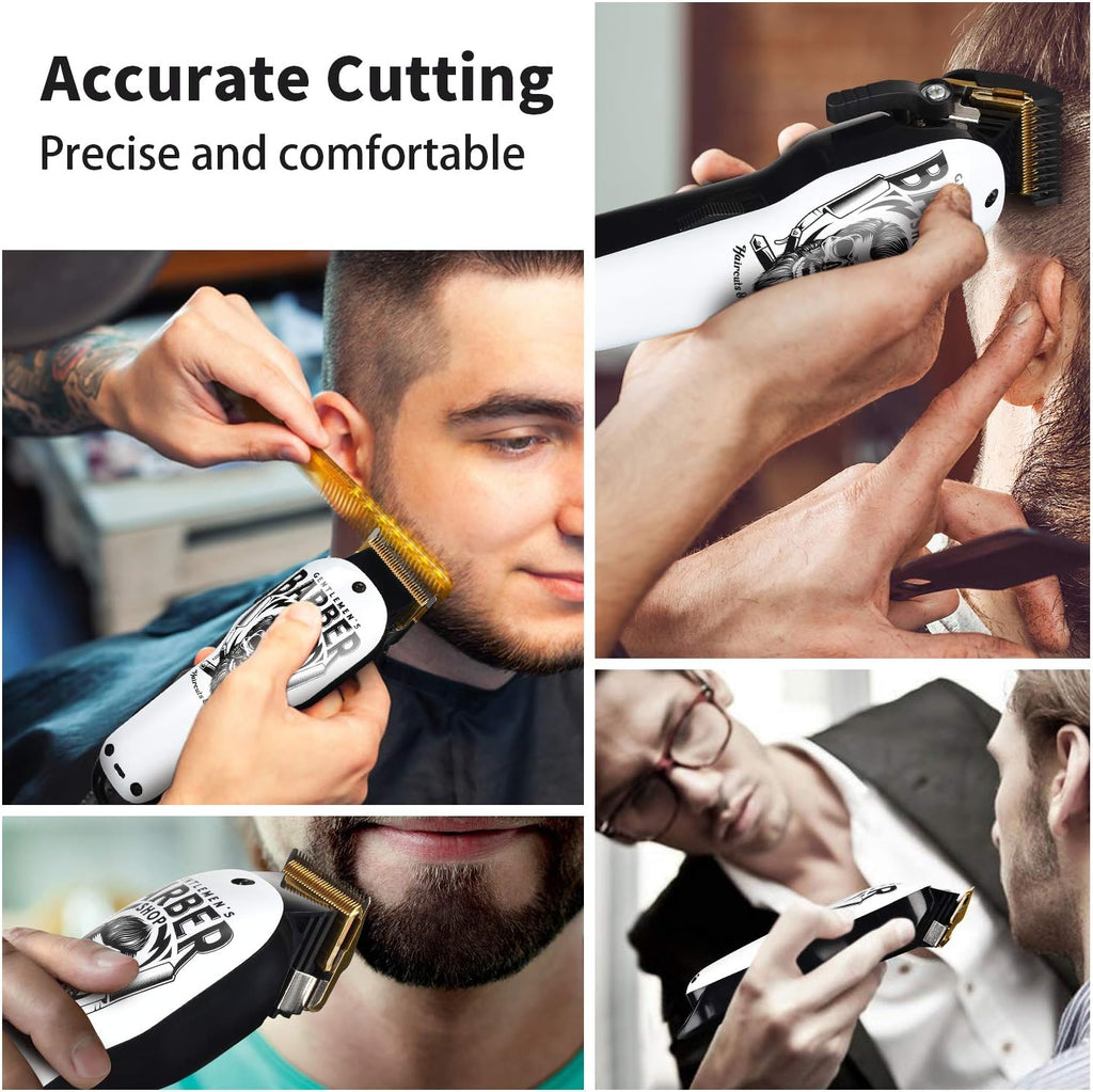 BESTBOMG® Cortapelos Profesional Actualizado Inalámbrico Kit de Cor...