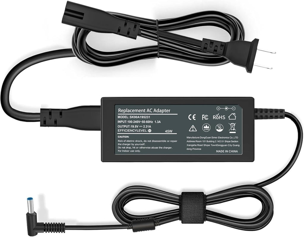 SZGUDULO Cargador de 45W 19.5V 2.31A compatible con computadora por...