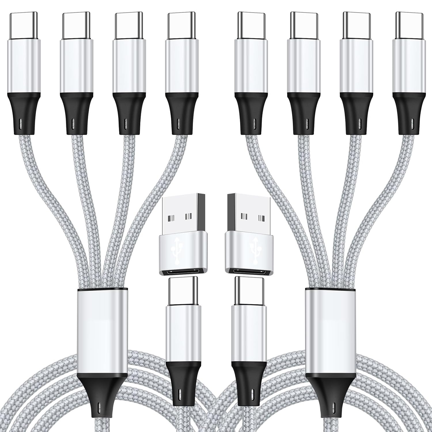 SVEUC Cable divisor USB C Splitter de carga múltiple, USB A\/C a US...