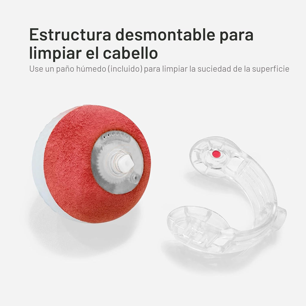 Jkanti Juguetes interactivos para gatos de interior, bola de gato á...