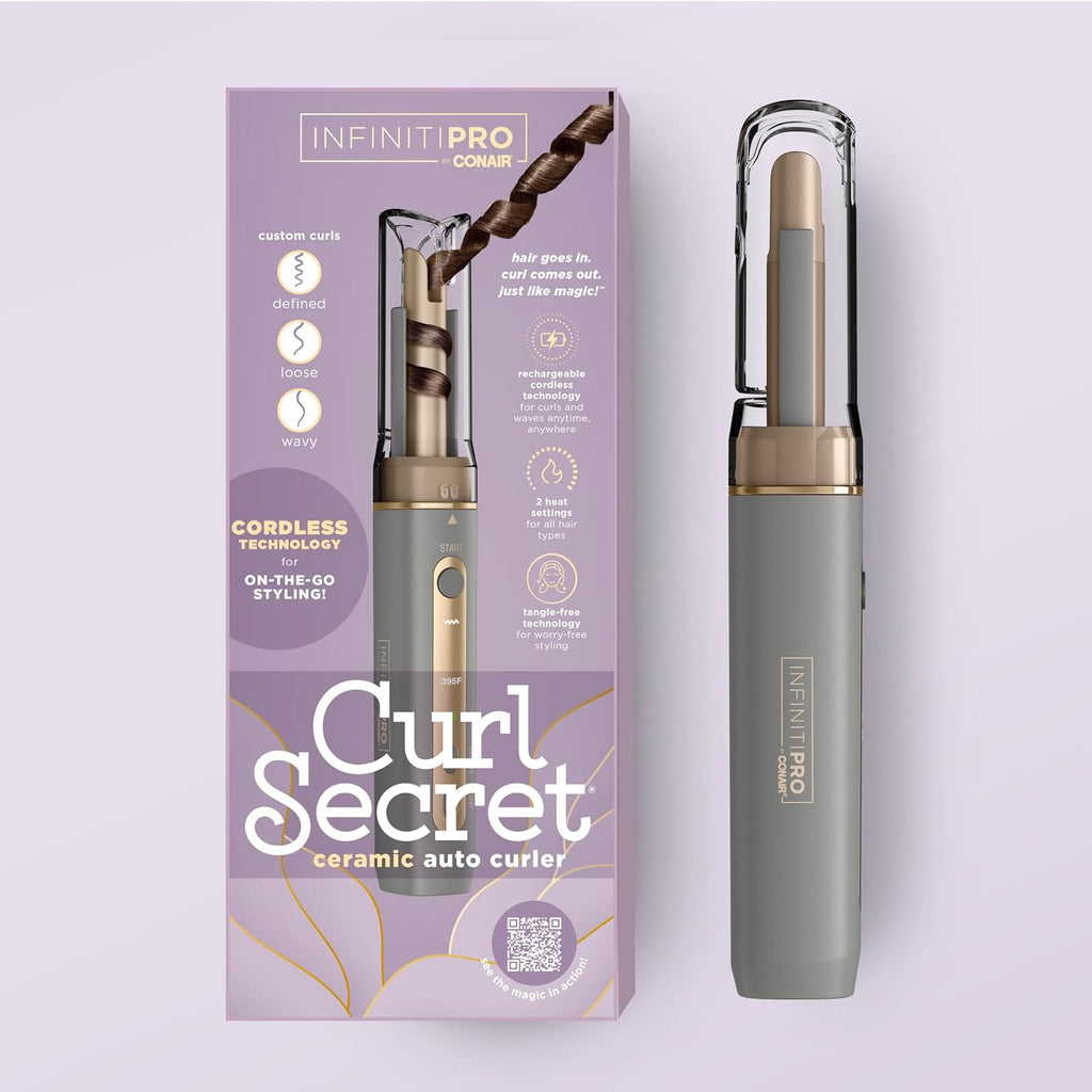 INFINITIPRO by Conair Curl Secret MINI - Rizador automático de 1\/2...
