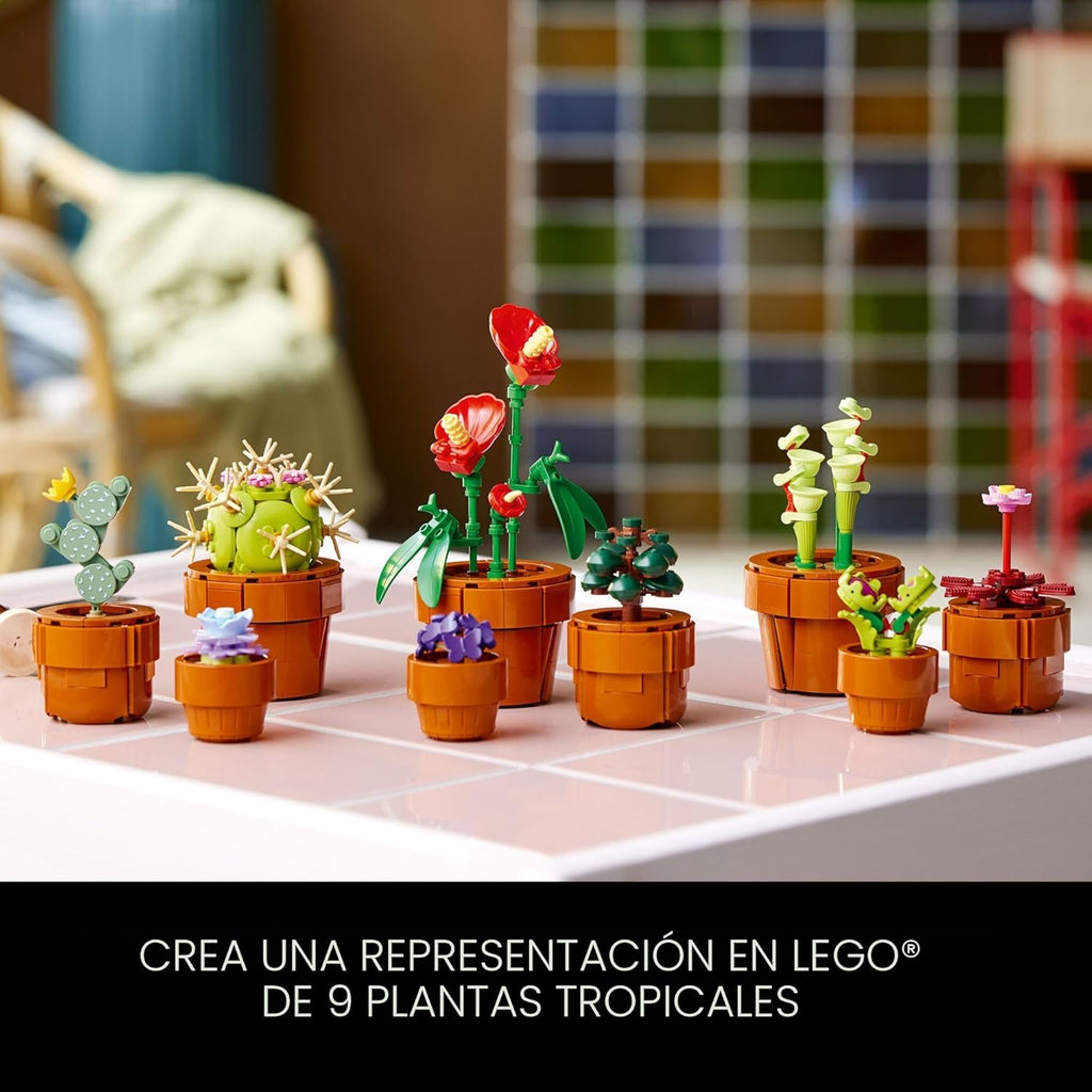 LEGO Botanicals Plantas Pequeñas - Juego de construcción de plantas...