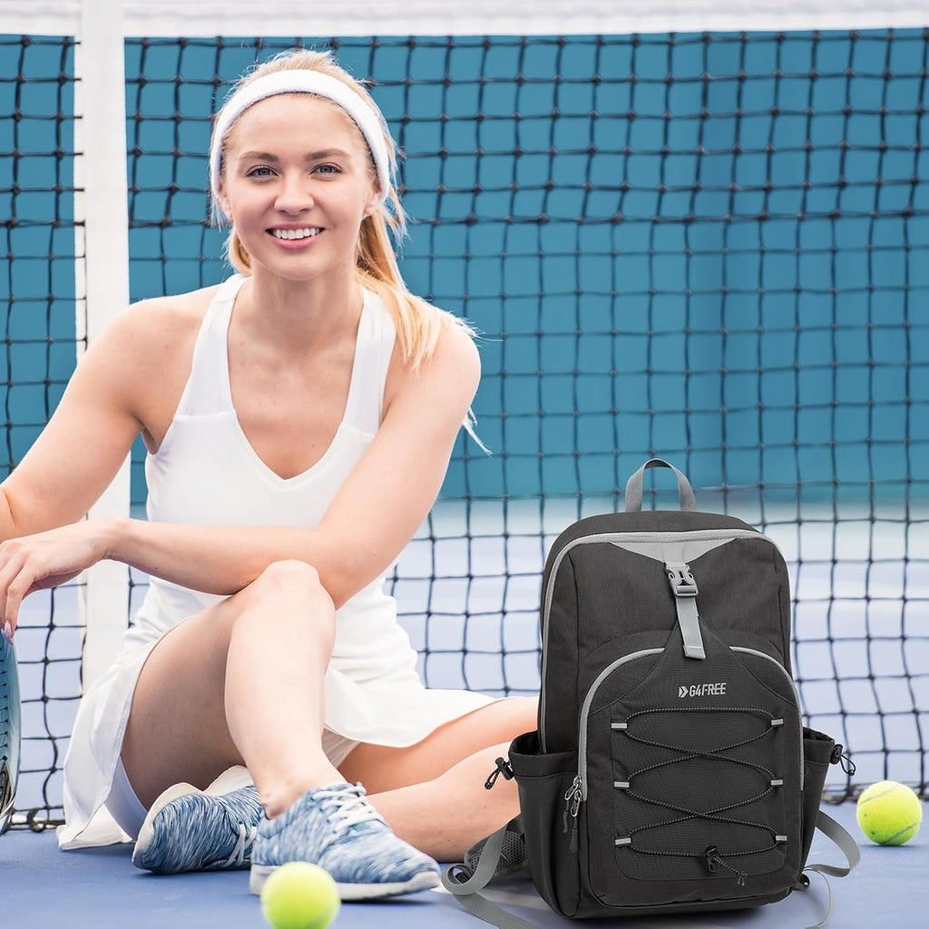 G4Free Bolsa de pickleball para mujeres y hombres, bolsa de pádel p...