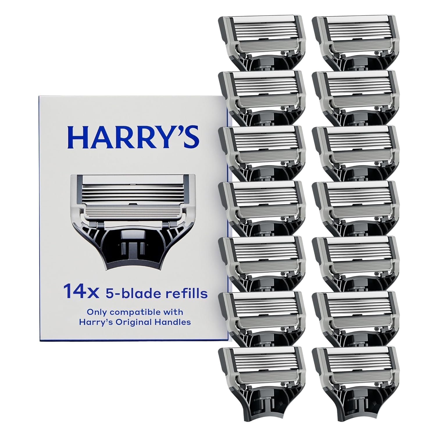Harry's Cuchillas de afeitar originales para hombre, 14 unidade...
