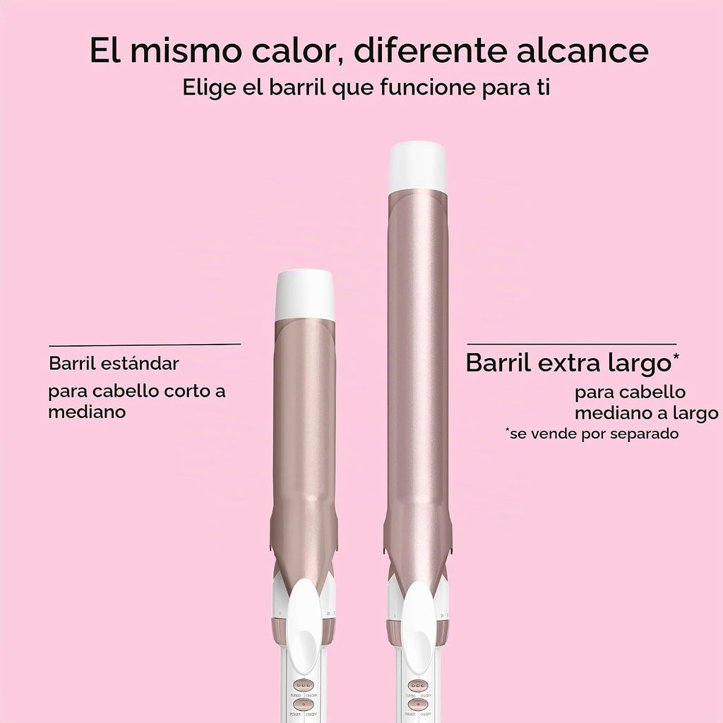 Conair Rizador de cerámica doble de 1 ¼ pulgada, barril de 1 ¼ pulg...