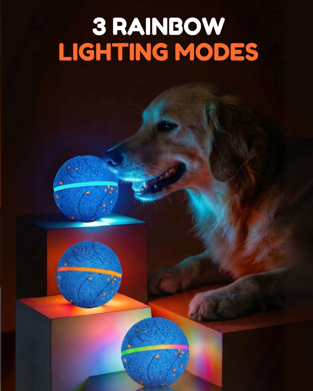 osou Juguetes interactivos inteligentes para perros, pelota de perr...