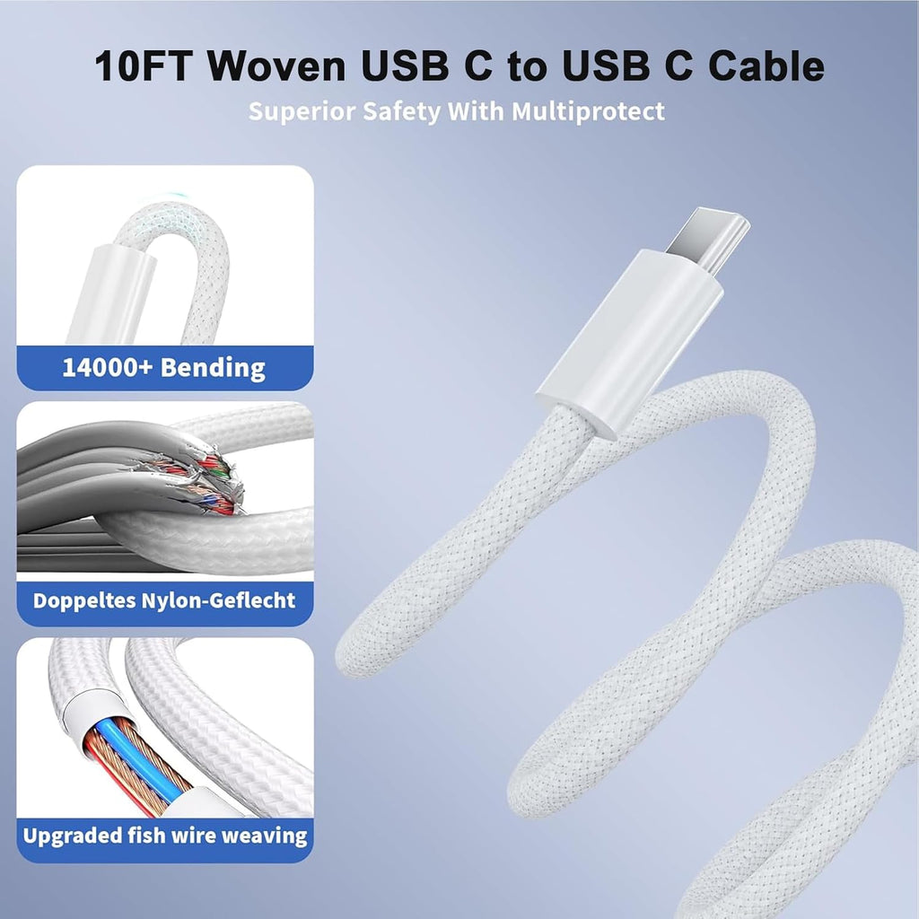 Cargador rápido USBC de 40-60 W, carga rápida para iPhone 17, [paqu...