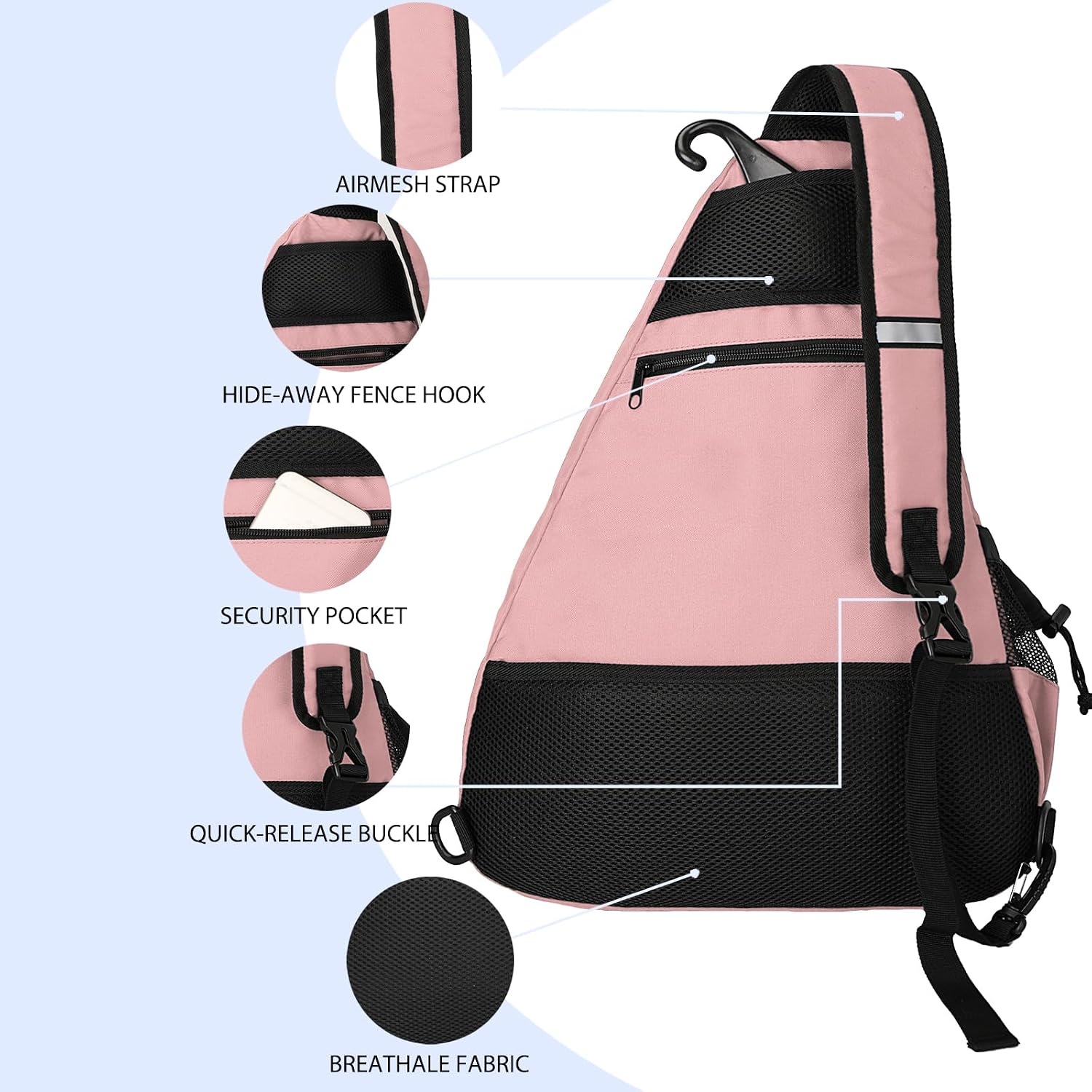 Bolsa de Pickleball Goloni para Mujeres, Mochila de Pickleball para...